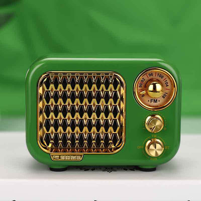 Parlante Bluetooth Retro Portátil Compacto - Image 10