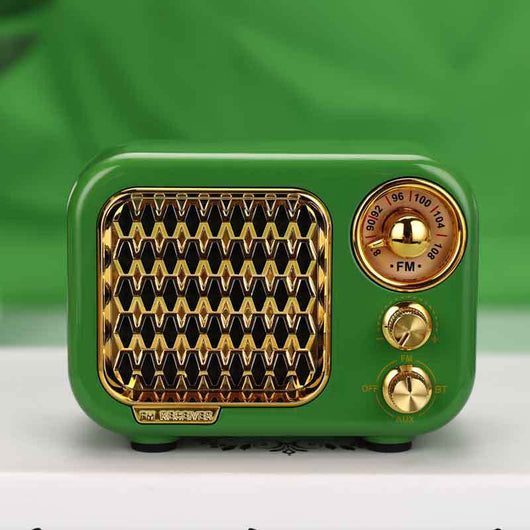 Parlante Bluetooth Retro Portátil Compacto - Image 10