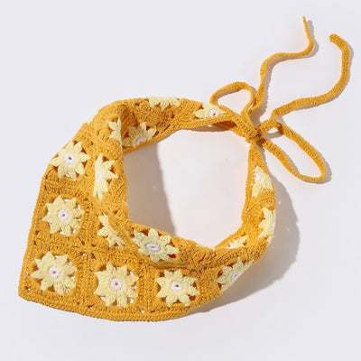 Pañuelo Triangular Tejido para Cabello - Image 7