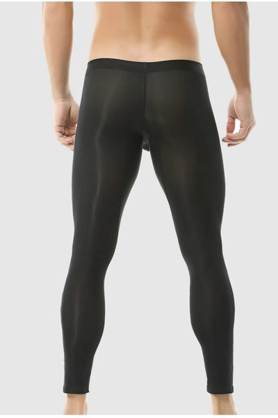 Pantalones Pijama Elásticos sin Costuras Ice Silk Ultradelgados de Secado Rápido - Image 13