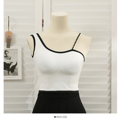 Vestido de Verano en Seda Brillante con Soporte de Pecho y Tirantes Ajustables - Image 11