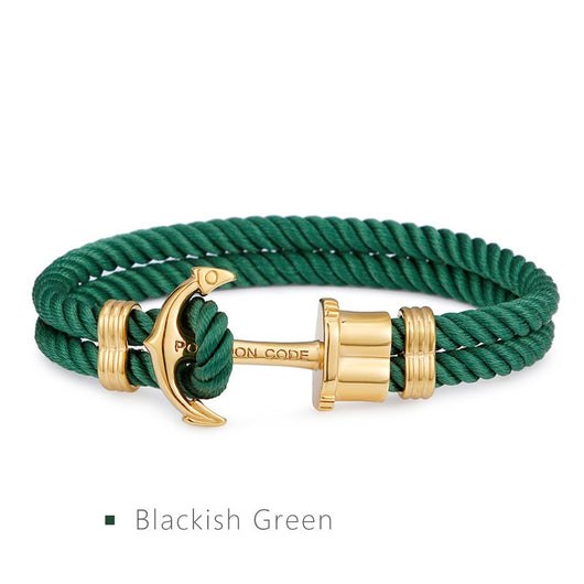 Pulsera de Ancla para Parejas - Cuerda Ajustable con Estilo Moderno - Image 29