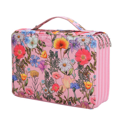 Estuche Organizador de Lápices Multicolor con 4 Compartimentos y Cierre - Image 8