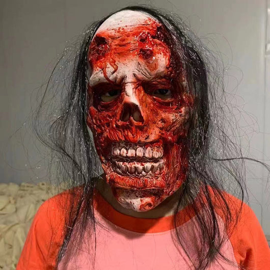Máscara de Terror Fantasma - Accesorios de Fiesta y Disfraces Asustadores - Image 2