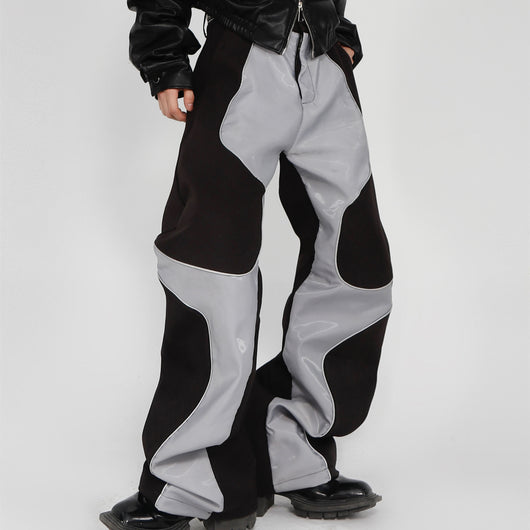 Pantalones Casuales de Cintura Alta Versátiles para Mujer - Image 9