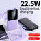 Batería Portátil 20000mAh Ultra Delgada con Cable Integrado