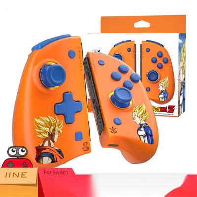 White wireless Bluetooth game controllers with space-themed graphics, featuring joysticks, D-pads, and action buttons. - Image 7