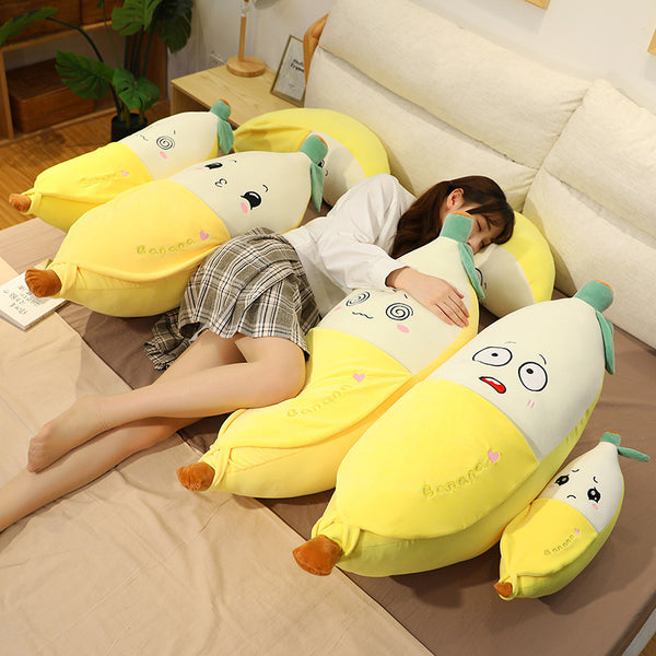 Almohada Suave de Plátano - Muñeco Decorativo Estilo Instagram