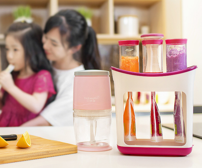Procesador de Alimentos para Bebé con Recipientes de Almacenamiento Orgánico