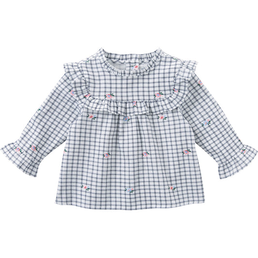 Camisa de Cuadros 100% Algodón para Bebé