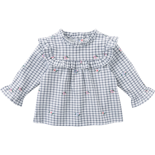 Camisa de Cuadros 100% Algodón para Bebé