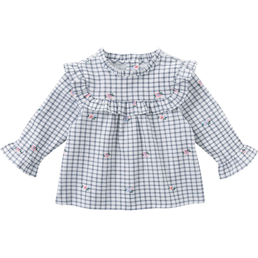 Camisa de Cuadros 100% Algodón para Bebé