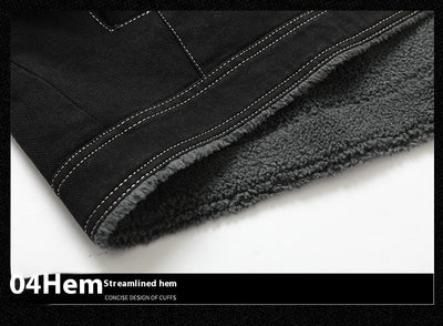 Chaqueta Denim Forrada en Polar para Hombre - Estilo Premium - Image 13