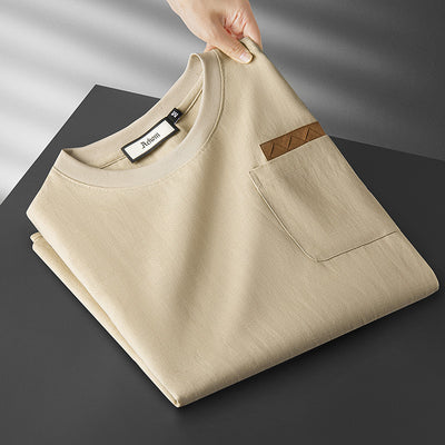 Camiseta Ligera de Lino Ice Silk para Hombre