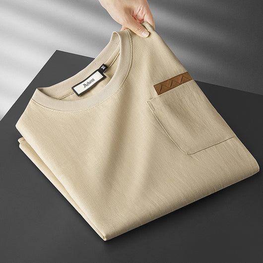 Camiseta Ligera de Lino Ice Silk para Hombre