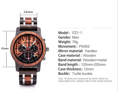 Reloj Casual de Madera para Hombre - Image 19