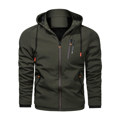 Chamarra Deportiva Casual con Cierre y Detalles Multicolor en Algodón Ligero - Image 11