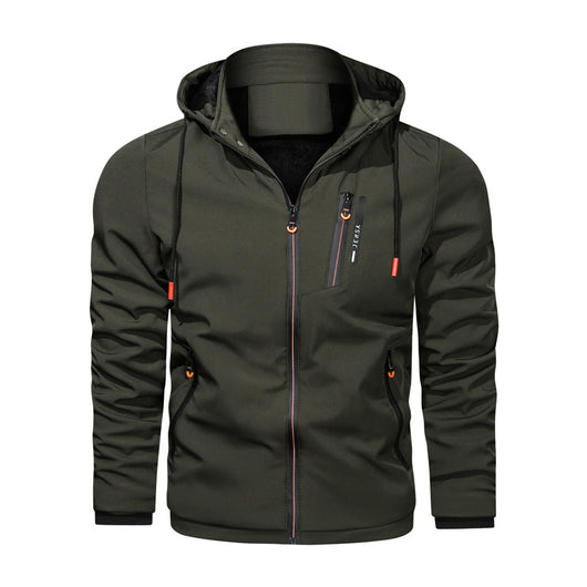 Chamarra Deportiva Casual con Cierre y Detalles Multicolor en Algodón Ligero - Image 11