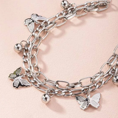 Pulsera Mariposa Elegante con Borlas - Set Mayorista - Image 6