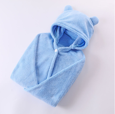 Toalla de Baño con Capucha para Bebé en Algodón Puro - Image 10