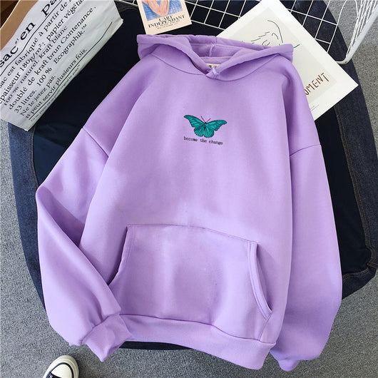 Sudadera con Capucha de Forro Polar de Manga Larga - Image 2
