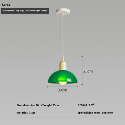 Lámpara Colgante Bauhaus Retro de Cristal para Restaurante - Image 31