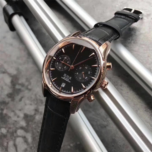 Reloj de Cuarzo para Hombre con Cuero Impermeable - Image 13