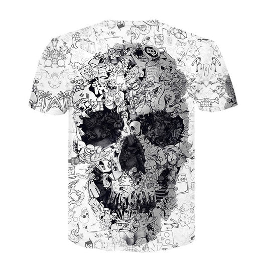 Playera de Manga Corta con Estampado Digital - Image 2