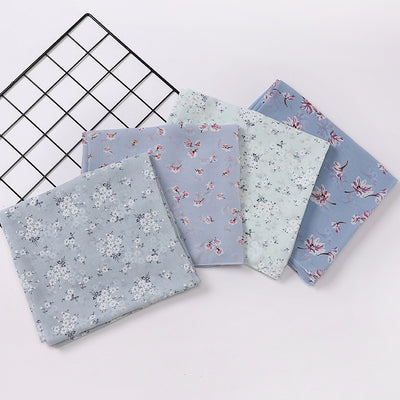 Pañuelo Estampado Chifón Malayo Indonesio para Mujer