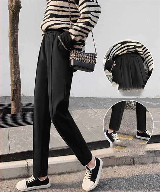 Pantalones Harem Rectos Delgados para Mujer - Image 28