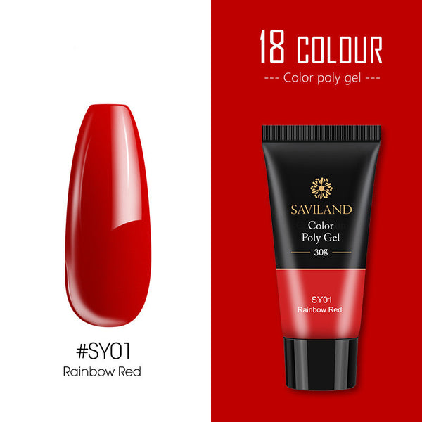 Adhesivo de Cristal para Extensiones de Color Sólido - Image 21