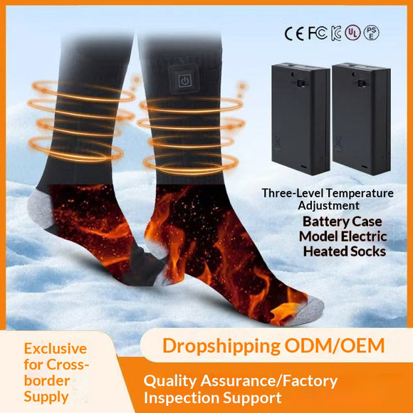 Calcetines Térmicos Recargables con Control de Temperatura en 3 Velocidades