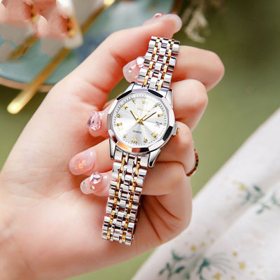 Reloj de Cuarzo Elegante para Mujer - Diseño Minimalista
