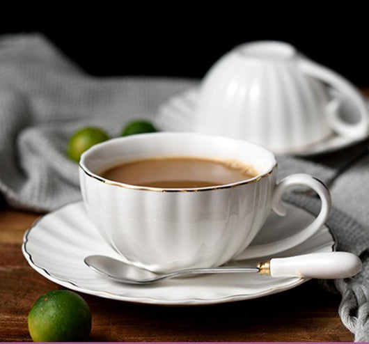 Juego de Taza Cerámica Creativa con Plato y Tetera - Image 36