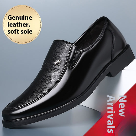 Zapatos de Cuero para Hombre Casual Negocios con Suela Flexible