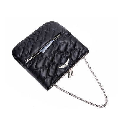 Bolso de Hombro Crossbody con Cadena y Bordado para Mujer - Image 14