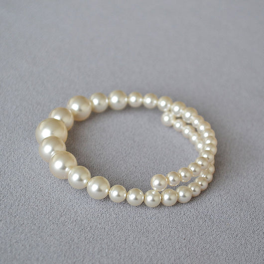 Pulsera de Perlas Degradadas - Elegancia Refinada para Mujeres - Image 8