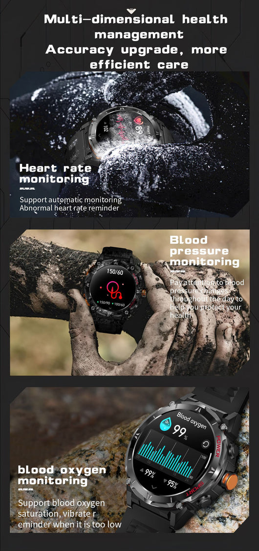 Reloj Inteligente Y18 con Monitoreo de Oxígeno, GPS y Altitud - Image 17