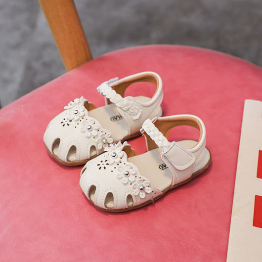 Zapatos Suave Princesa Baotou para Niñas - Suela Flexible - Image 2