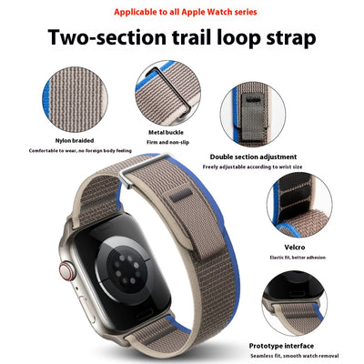 Correa de Reloj Nylon Ajustable Dos Secciones Trail - Image 3