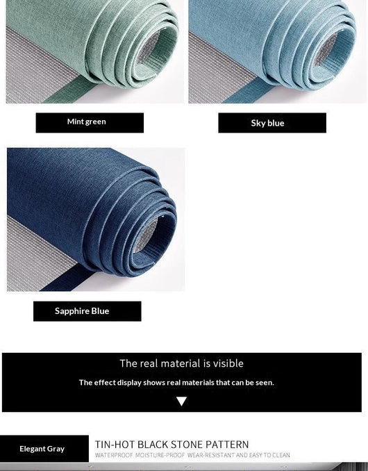 Papel Tapiz Autoadhesivo Textura Lino Reforzado para Cabecero de Cama - Image 23