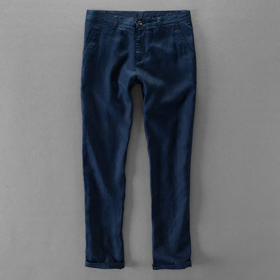 Pantalones de Lino Casual Cómodos y Transpirables - Image 5