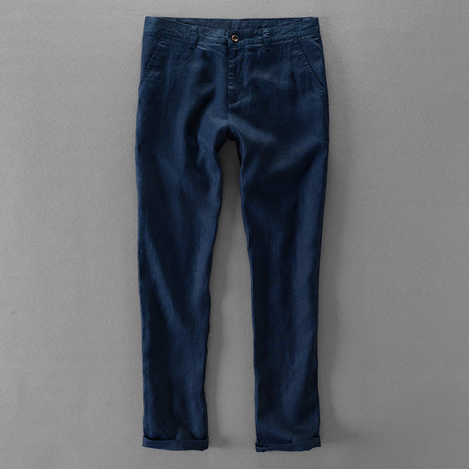 Pantalones de Lino Casual Cómodos y Transpirables - Image 5