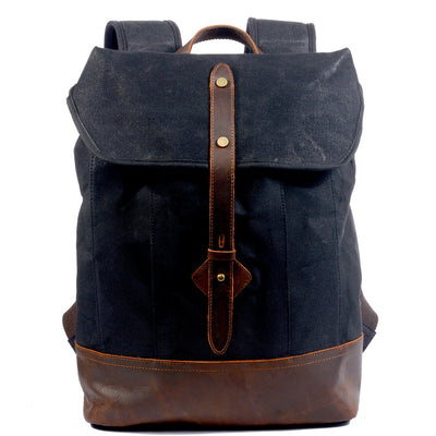 Mochila Impermeable de Lona Resistente para Hombre - Image 7