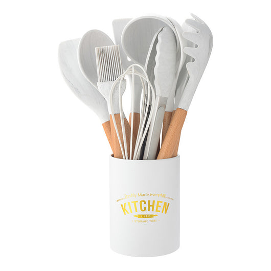 Juego de Utensilios de Cocina en Silicona Marmolizada - Image 2