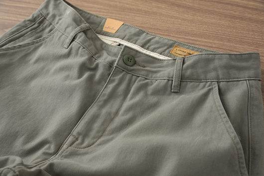 Pantalones Casuales de Algodón Twill para Hombre - Corte Recto y Cómodo - Image 24