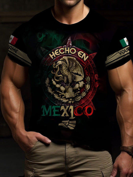 Camiseta Manga Corta Casual Ejecutiva con Impresión 3D Digital - Image 15