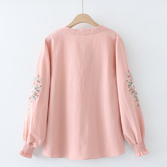 Sudadera Casual Slim con Bordado para Primavera - Image 2