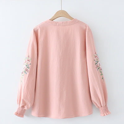Sudadera Casual Slim con Bordado para Primavera - Image 2
