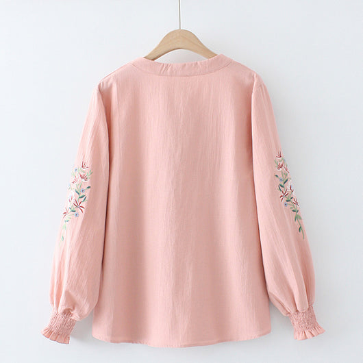 Sudadera Casual Slim con Bordado para Primavera - Image 2